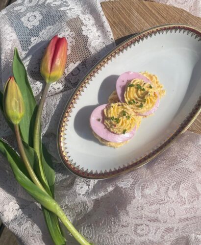 deviled eggs